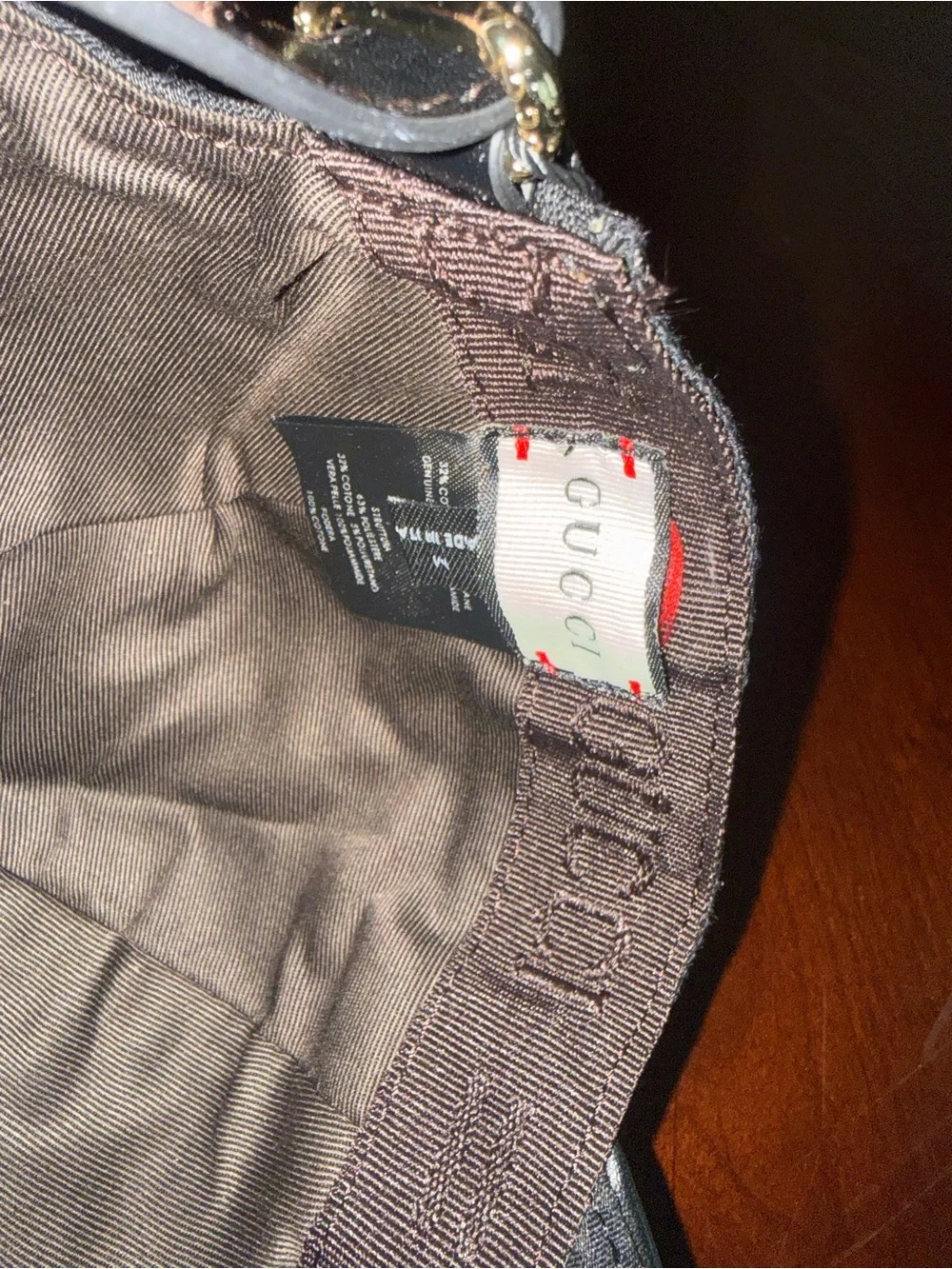 Gucci authentic baseball